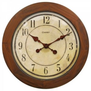 Chaney 46077a2 16? Wood With Parchment Clock