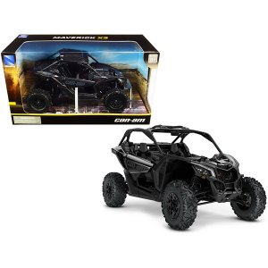 New 58193B Can-am Maverick X3 Atv Triple Black 118 Diecast Model By