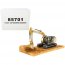 Diecast 85701 Cat Caterpillar 320f Weathered Tracked Excavator With Op