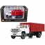 First 60-0914 Gmc 6500 Grain Truck White And Red 164 Diecast Model By 