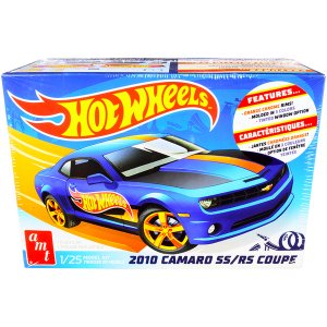 Amt AMT1255M Skill 2 Model Kit 2010 Chevrolet Camaro Ssrs Coupe Hot Wh