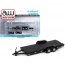 Autoworld AWSP071B 4-wheel Open Car Trailer Black 164 Diecast Model By