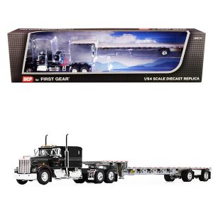 First 60-1016 Kenworth W900a 60 Flattop Sleeper Cab With Transcraft St