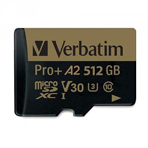 Verbatim 70393 Pro+ 512 Gb Class 10uhs-i (u3) Microsdxc - 1 Pack - 100