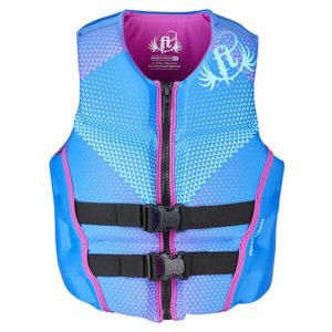 Full 142500-500-810-19 Womens Life Jacket Rapid-dry Flex-back-blue-xs