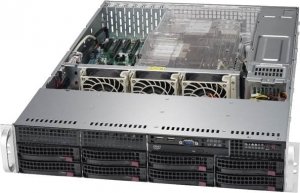 Supermicro CSE-825TQC-R1K03LPB Case Cse-825tqc-r1k03lpb 2u 8x3.5 Inch 