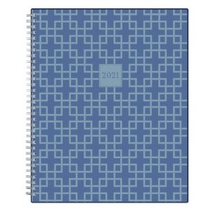 Blue 101411 Planner,tile,8.5x11,wm,be