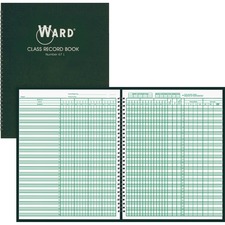 The HUB 91018 Ward Combo Teacher's Recordplanning Book - Wire Bound - 