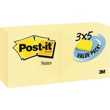 3m MMM 65524VADB Post-itreg; Super Sticky Notes Value Pack - 2400 - 3 