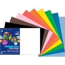 Pacon PAC 103063 Tru-ray Heavyweight Construction Paper - 18width X 12