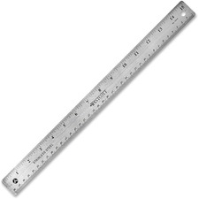 Acme ACM 10416 Westcott Stainless Steel Rulers - 15 Length 1 Width - 1