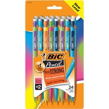 Bic BIC MPLWP241 Xtra Strong No. 2 Mechanical Pencils - 2 Lead - 0.9 M