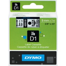 Newell DYM 40910 Dymo D1 Electronic Tape Cartridge - 38 Width X 23 Ft 