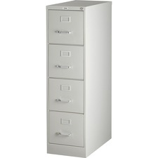 Lorell LLR 60651 Vertical File - 4-drawer - 15 X 25 X 52 - 4 X Drawer(