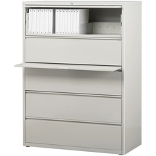 Lorell LLR 60433 Lateral File - 5-drawer - 42 X 18.6 X 67.7 - 5 X Draw