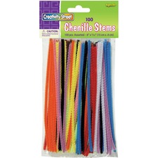 Pacon PAC 710001 Creativity Street 4mm Chenille Stems - Art, Craft - 6