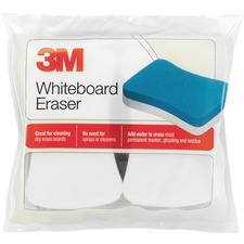 3m 581-WBE Whiteboard Erasers - White, Blue - 5 Width X 3 Height X - 2