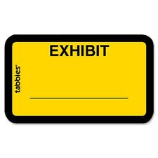 Tabbies TAB 58090 Color-coded Legal Exhibit Labels - 1 58 X 1 Length -