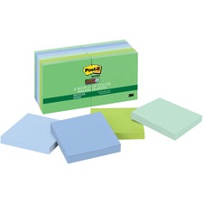 3m MMM 65412SST Post-itreg; Super Sticky Recycled Notes - Bora Bora Co