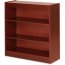Lorell LLR 89051 Three Shelf Panel Bookcase - 36 X 12 X 36 X 0.8 - 3 S