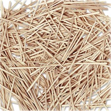 Pacon PAC 369001 Creativity Street Flat Wood Toothpicks - Wood - 2500 