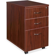 Lorell LLR 69395 Essentials Pedestal - 3-drawer - 15.8 X 22 X 28.6 X 1