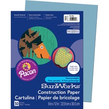 Pacon PAC 7603 Sunworks Construction Paper - Multipurpose - 0.40height