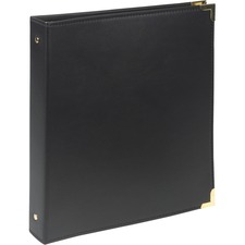 Samsill SAM 81080 Classic Vinyl Business Card Binder - 200 Capacity - 