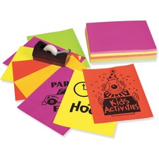 Pacon PAC 132966 Pacon Laser Bond Paper - Assorted Neon - Letter - 8.5