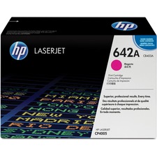 Original Hp CB403A Hp 642a () Toner Cartridge - Single Pack - Laser - 