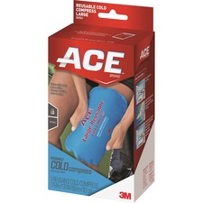 3m MMM 207517 Ace Large Reusable Cold Compress - 1 Each - Blue