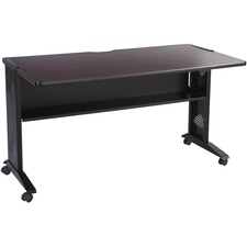 Safco SAF 1933 Safco 54w Reversible Top Mobile Desk - Rectangle Top - 