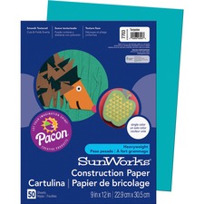 Pacon 7703 Sunworks Construction Paper - Multipurpose - 12width X 9len