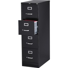 Lorell LLR 60191 Vertical File - 4-drawer - 15 X 26.5 X 52 - 4 X Drawe