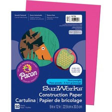 Pacon PAC 9103 Sunworks Construction Paper - Multipurpose - 12width X 