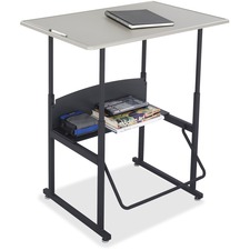 Safco SAF 1206BE Safco Alphabetter Adjustable Height Computer Desk - 4