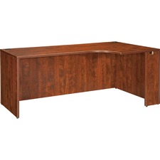 Lorell LLR 69909 Essentials Rectangular Right Credenza - 66.1 X 35.4 X