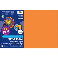 Pacon PAC 103426 Tru-ray Construction Paper - 18width X 12length - 50 