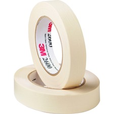 3m MMM 260024A Highland Economy Masking Tape - 60 Yd Length X 1 Width 