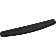 3m WR309LE Gel Wrist Rest For Keyboard, Antimicrobial Protection, Blac