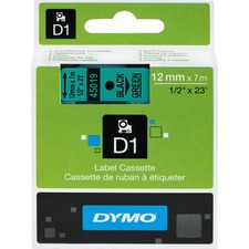 Newell DYM 45019 Dymo Electronic Labeler D1 Label Cassette - 12 Width 