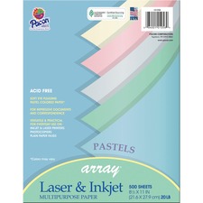 Pacon PAC 101058 Pacon Inkjet, Laser Bond Paper - Pastel Lilac, Pastel