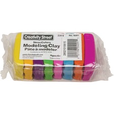 Pacon PAC 4091 Creativity Street Neon Colors Modeling Clay - Art, Craf