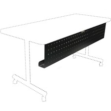 Lorell LLR 60686 Rectangular Training Table Modesty Panel - 66 Width X