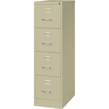 Lorell LLR 60652 Vertical File - 4-drawer - 15 X 25 X 52 - 4 X Drawer(