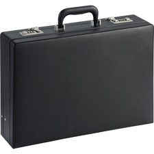 Lorell LLR 61614 Carrying Case (attacheacute;) Document - Black - Viny