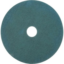 3m MMM 08753 Aqua Burnish Pad 3100 - 5  Carton - 1carton - Round X 20 