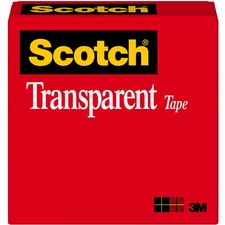 3m QD3900 H2 Scotch Transparent Tape - 34w - 36 Yd Length X 0.75 Width