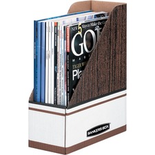 Fellowes FEL 07224 Bankers Box Magazine Files - Oversized Letter - Woo