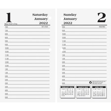 House HOD 4717 No.17-base Economy Calendar Refills - Julian Dates - Da